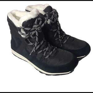 blake suede fur boots